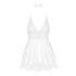 Eve chemise with mask white