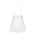 Eve chemise with mask white