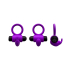 E9 PURPLE RECHARGEABLE VIBRATING RING