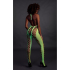 Bodystocking with Halterneck - One Size - Neon Green
