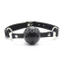 Knebel BDSM LATETOBED BDSM LINE Breathable Ball Gag regulowany 4,5 cm czarny