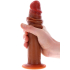 Silicone Foreskin Dong 22 cm