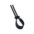 A-Toys Erection enhancing lasso Keb , black, silicone, 14cm