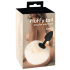 Fluffy Tail White S
