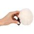 Fluffy Tail White S
