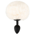 Fluffy Tail White S