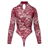 Lace Body red L