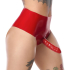 Latex Briefs red S