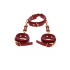 D-Ring Collar and Wrist Cuffs