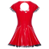 Vinyl Dress red S