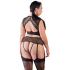 Komplet seksownej bielizny Biustonosz ze stringami 4XL