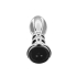 ToyJoy Buttocks Vibrating Metal Buttplug L