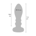 ToyJoy Buttocks Vibrating Metal Buttplug L