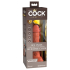 KCE 6 DD Vibrating Cock Tan