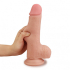 Realistyczne dildo dwie warstwy materiału 21,3cm