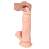 Dildo z przyssawką z pilotem 20,8cm Nature Skin