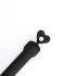 Beginners Silicone Whip - Black