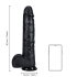 Extra Large Straight with Balls 15 / 38 cm - Black