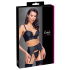 Top Set rhinestone zip XL