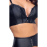 Top Set rhinestone zip XL