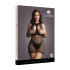 Duo Net Open Cup Mini Dress - Plus Size