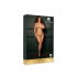 Ella - Elastic Mesh Thong with Sliders and Golden Details - Plus Size