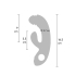 Xocoon Harmony Dual Touch G-spot Vibrator