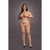 Shredded Suspender Pantyhose - Queen Size