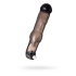 xToyFa XLover, Penis Sleeve, for increase in size with vibration, TPE, transparent black, 19.4 cm