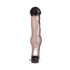 xToyFa XLover, Penis Sleeve, for increase in size with vibration, TPE, transparent black, 19.4 cm