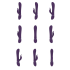Etsu - Pulse Wave G-Spot Rabbit Clitoral Stimulator - Purple