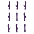 Etsu - Pulse Wave G-Spot Rabbit Clitoral Stimulator - Purple