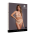 Duo Net Key-Hole Bra Set - One Size