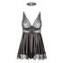 Eve chemise with mask black