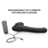 Vibrating Strap-On M Black