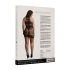 Criss Cross Neck Mini Dress - Plus Size