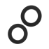 Double Stackers C-Rings 2 Pcs Set