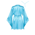 Samira peignoir turquoise