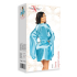 Samira peignoir turquoise