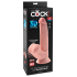 Realistyczne Dildo 3D z przyssawką 20,3 cm King Cock