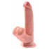 Realistyczne Dildo 3D z przyssawką 20,3 cm King Cock