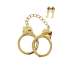 Gold Plated BDSM Handcuffs