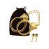 Gold Plated BDSM Handcuffs