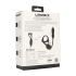 Vibrating and Thrusting Silicone Tri O Cockring with Prostate Stimulator - Black