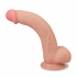 Realistyczne dildo z ruchomą skórą 24,5cm