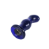 ToyJoy Buttocks Gleaming Vibrating Glass Plug