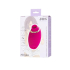 JOS Multifunctional stimulator of erogenous zones Nimka, silicone, pink, 9 cm