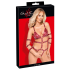 Bad Kitty Strap Body red 2XL