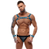 Men\'s Jock set black/blue 2XL