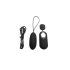 BLACK RECHARGEABLE VIBRATING EGG G3